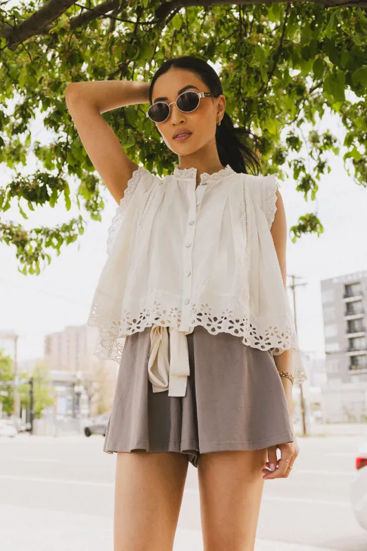 Zain Embroidered Blouse made by bohme