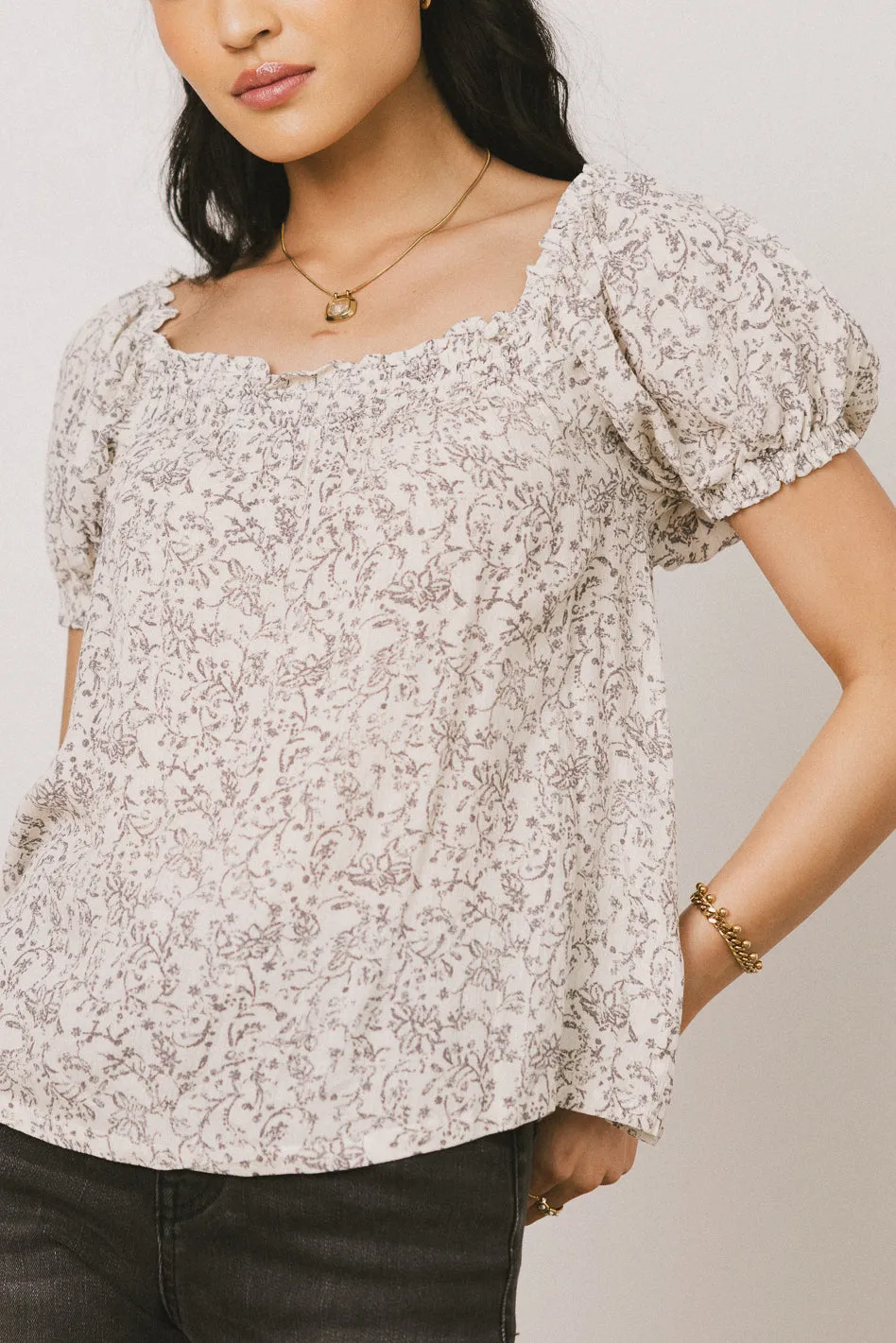 Shay Abstract Blouse - FINAL SALE sold by bohme