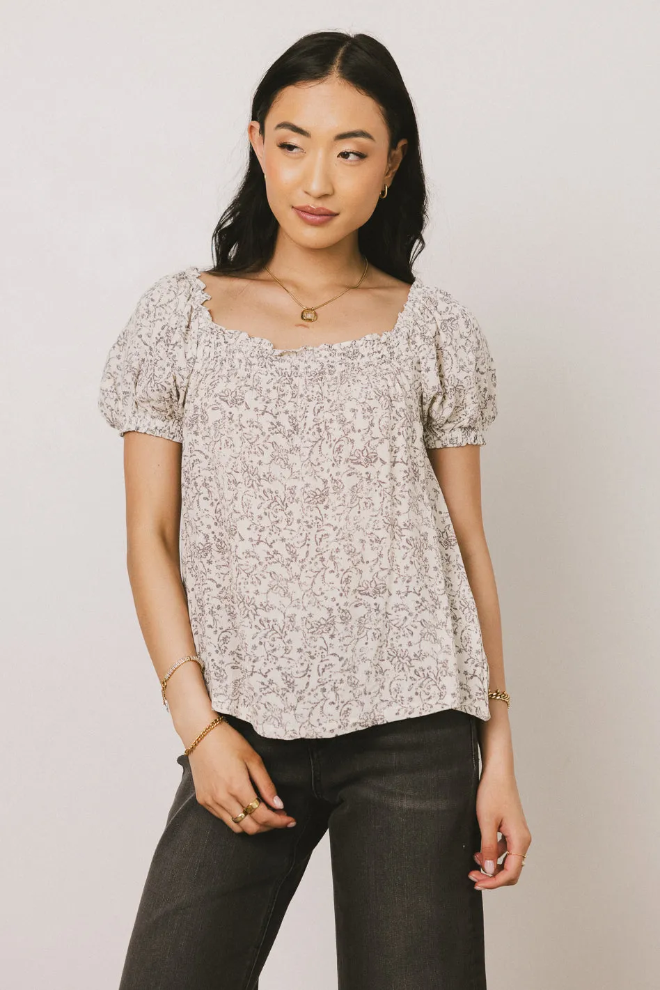 Shay Abstract Blouse - FINAL SALE sold by bohme product image thumbnail 4