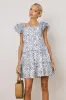 Stella Embroidered Mini Dress - FINAL SALE sold by bohme