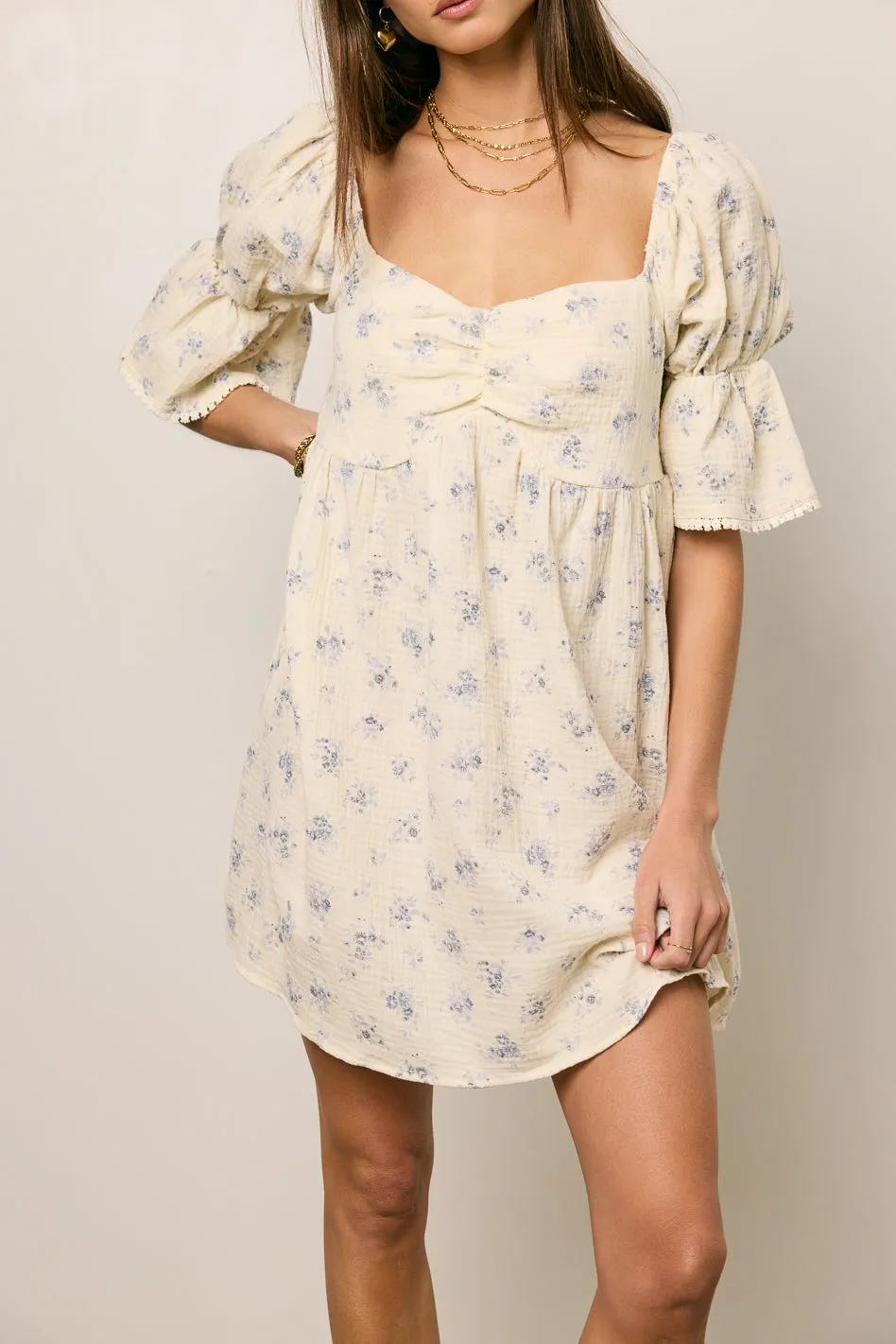 Ella Floral Mini Dress - FINAL SALE sold by bohme product image thumbnail 2