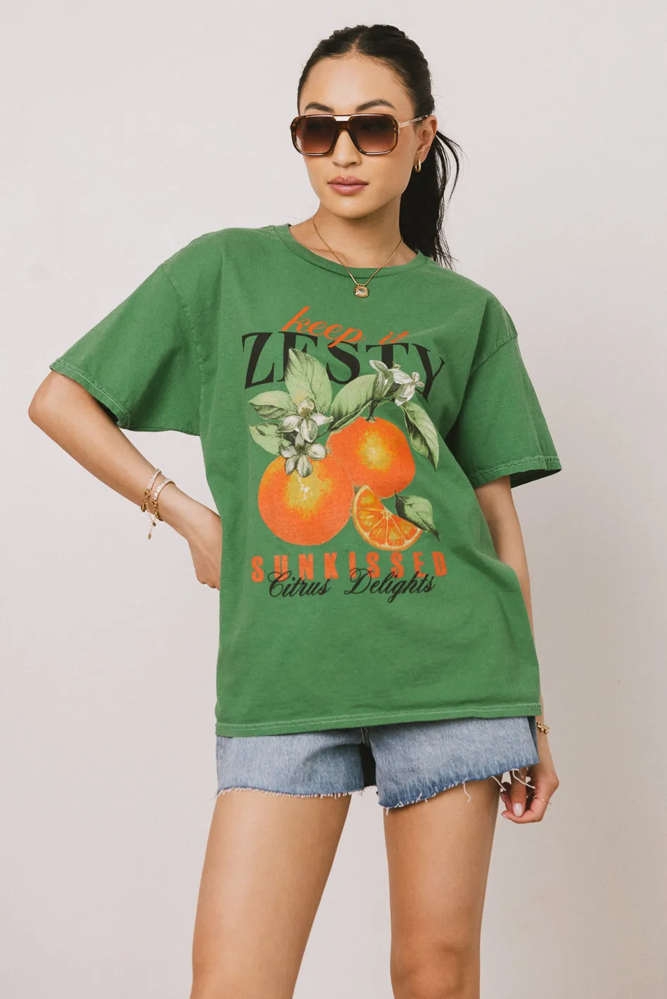 Keep It Zesty Graphic Tee sold by bohme product image thumbnail 2