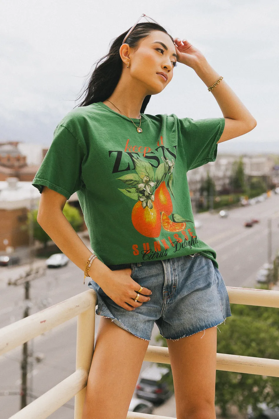 Keep It Zesty Graphic Tee sold by bohme product image thumbnail 4