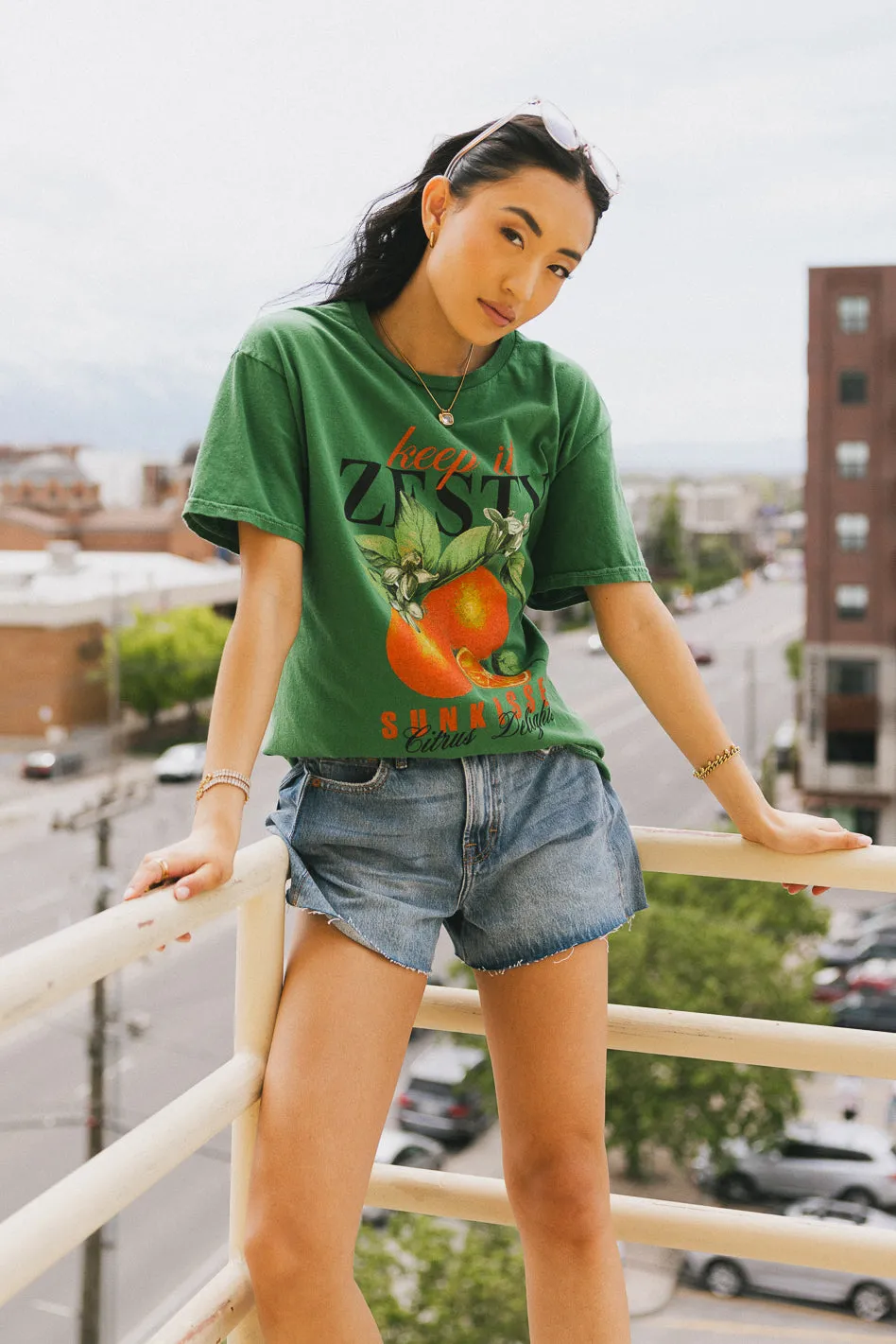 Keep It Zesty Graphic Tee sold by bohme
