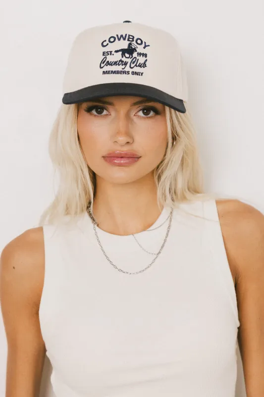 Cowboy Country Club Baseball Cap sold by bohme