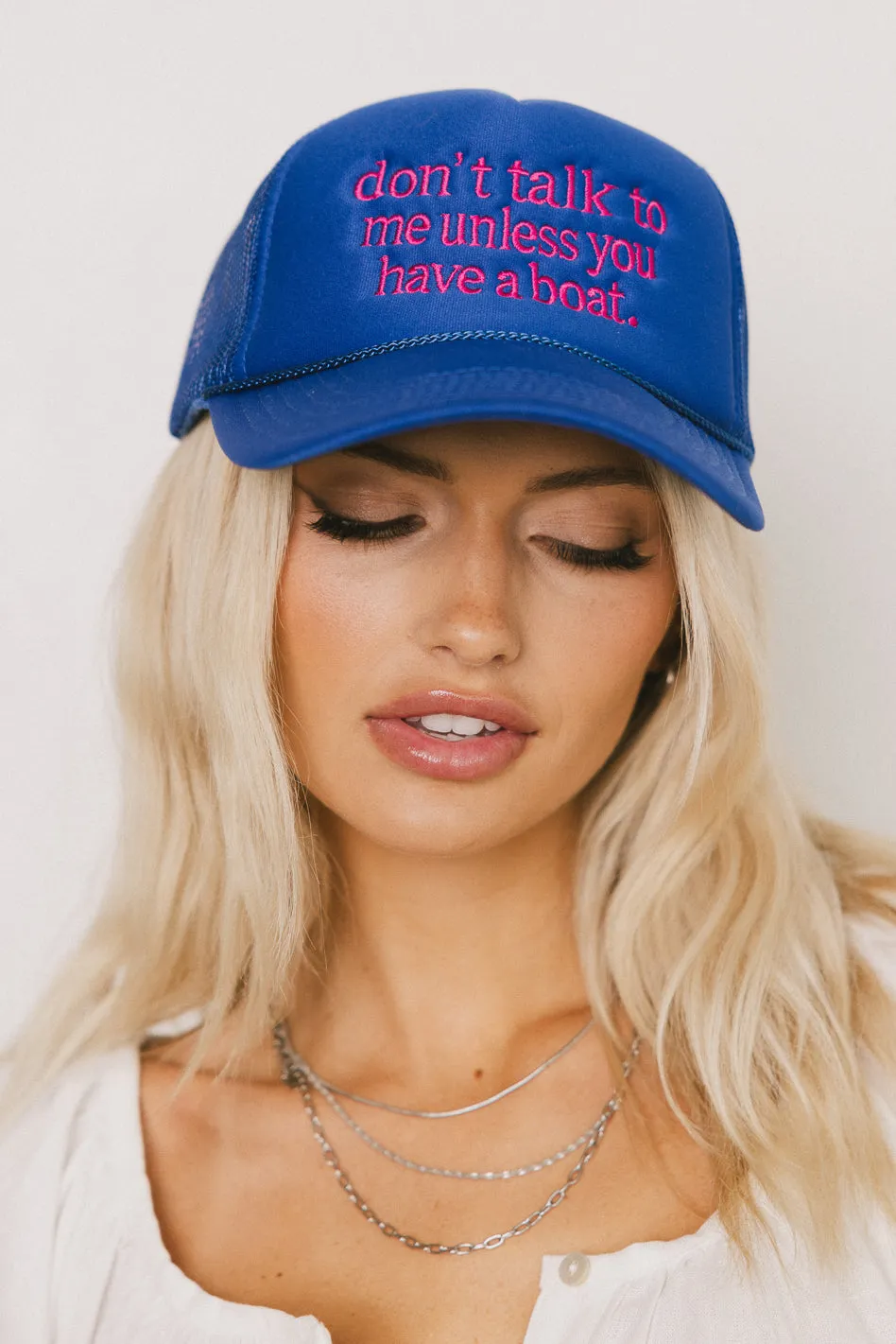 Don't Talk To Me Baseball Cap sold by bohme