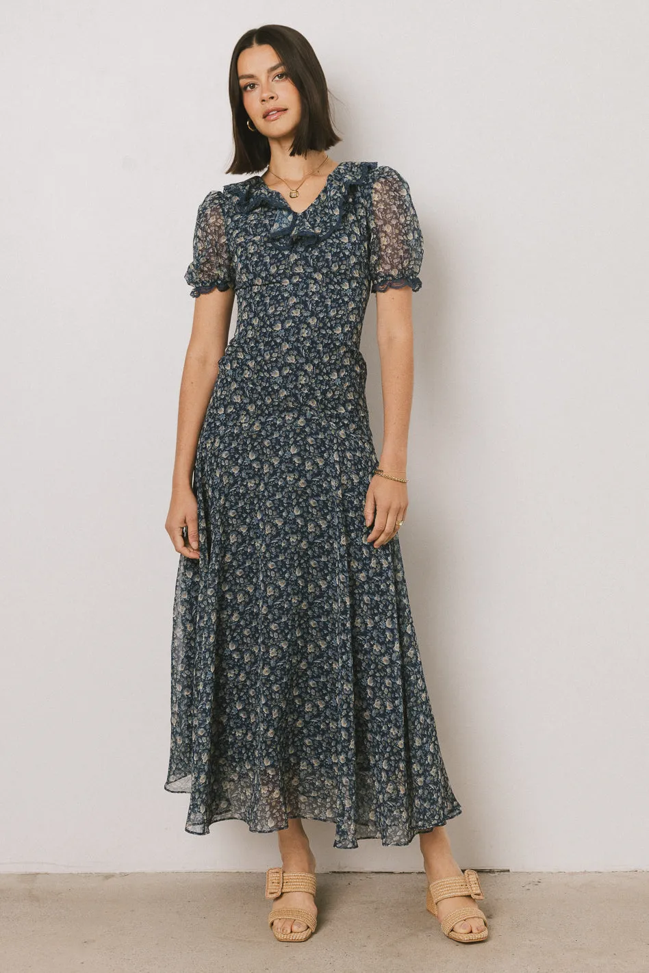 Devon Floral Maxi Dress sold by bohme product image thumbnail 2