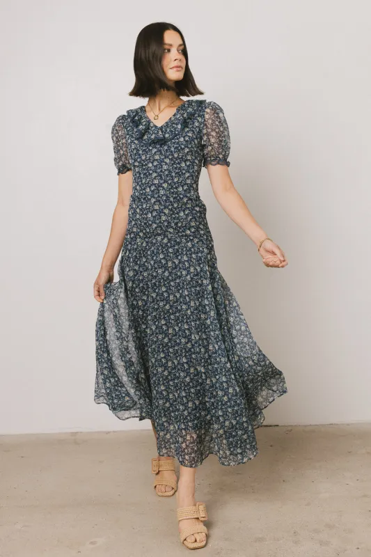 Devon Floral Maxi Dress sold by bohme
