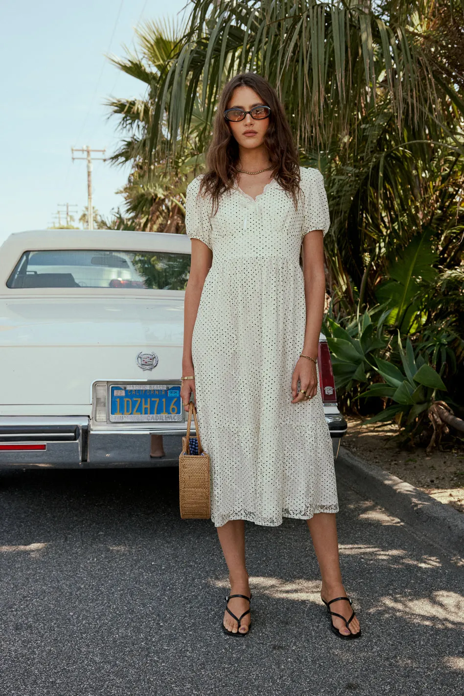 Nila Lace Midi Dress - FINAL SALE sold by bohme product image thumbnail 4