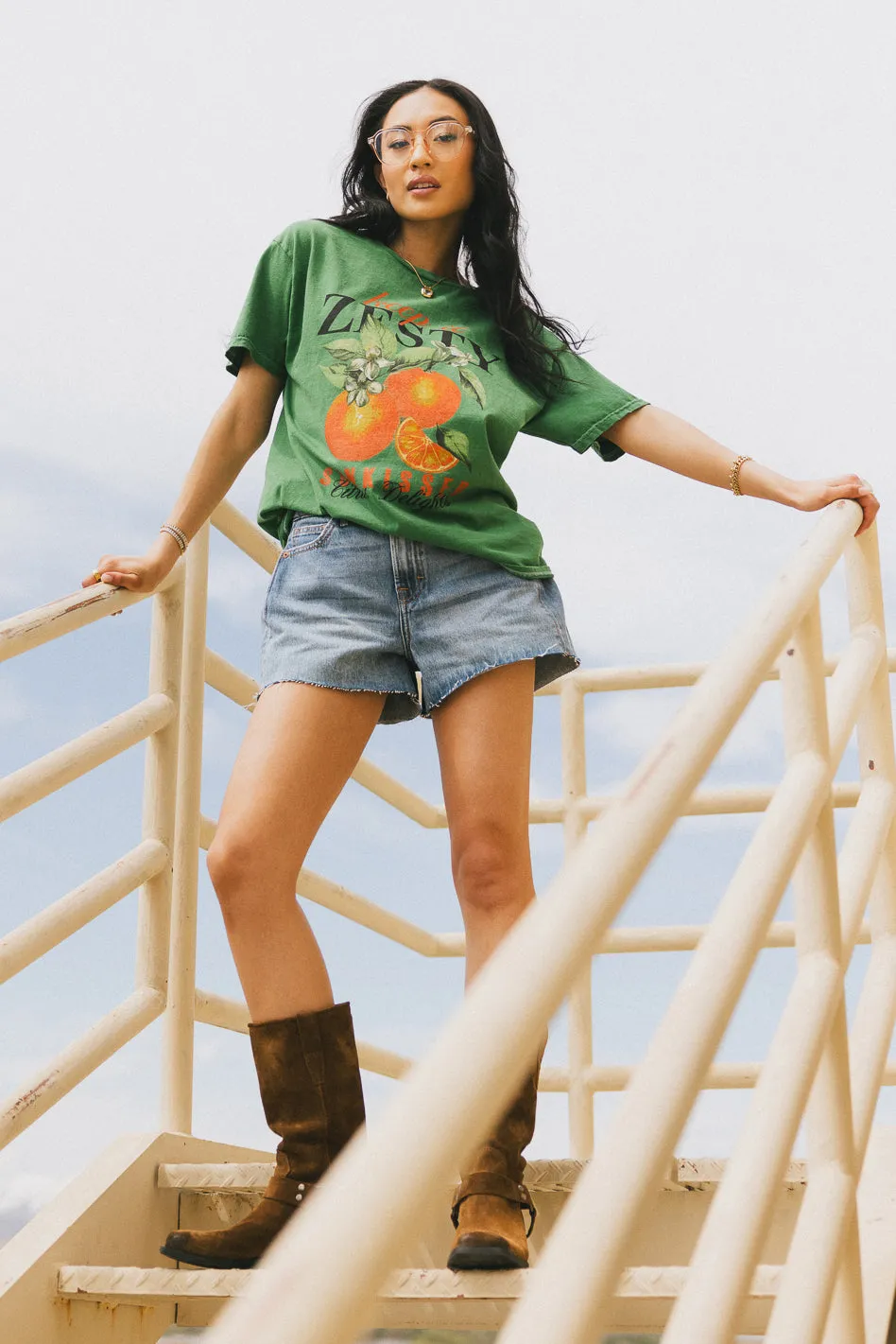 Ayra Denim Shorts - FINAL SALE sold by bohme product image thumbnail 2