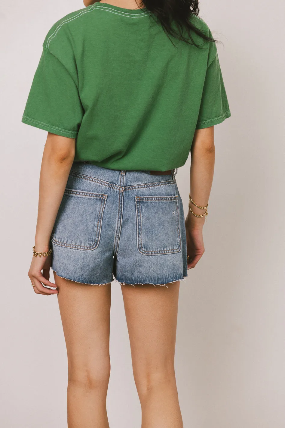Ayra Denim Shorts - FINAL SALE sold by bohme product image thumbnail 5