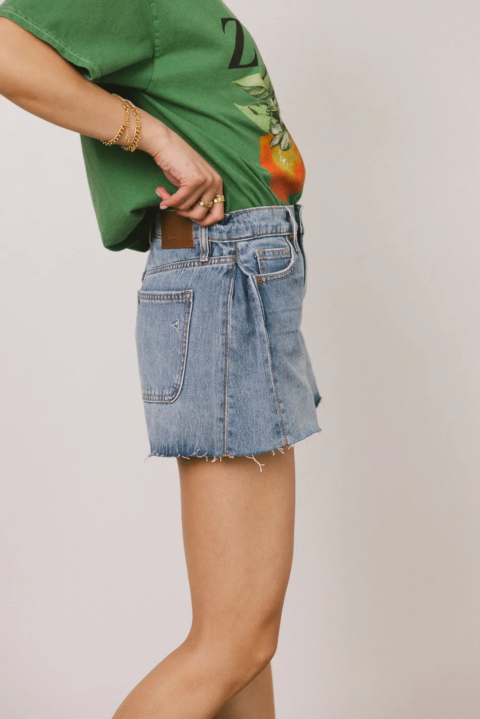Ayra Denim Shorts - FINAL SALE sold by bohme product image thumbnail 3