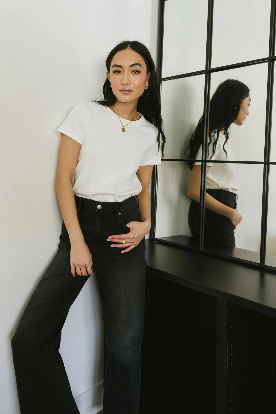 Mckenna T-Shirt in White sold by bohme product image thumbnail 4