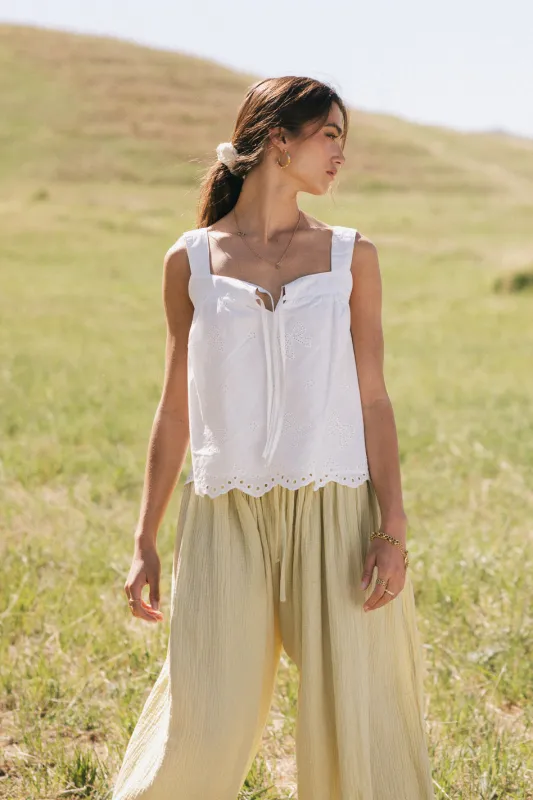 Cecily Bow Tank - FINAL SALE sold by bohme