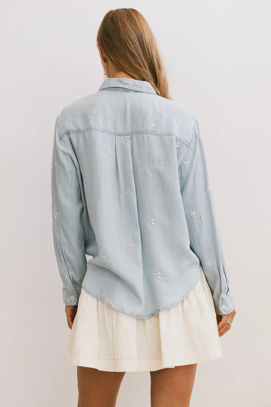 Cody Embroidered Button Up - FINAL SALE sold by bohme product image thumbnail 2