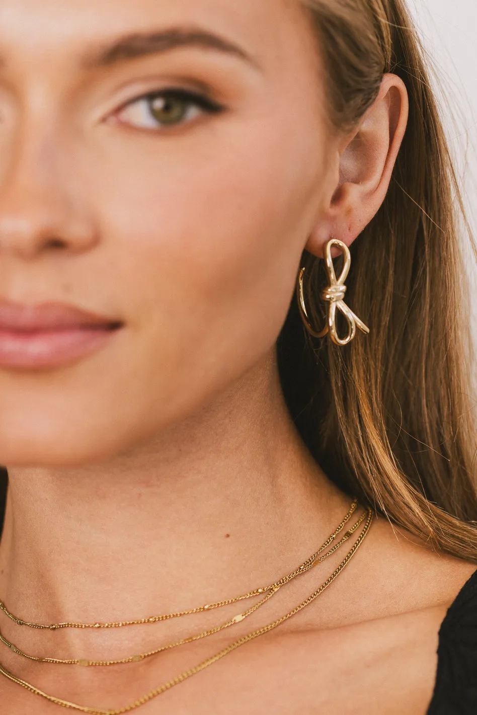 Sarah Bow Earrings sold by bohme product image thumbnail 3