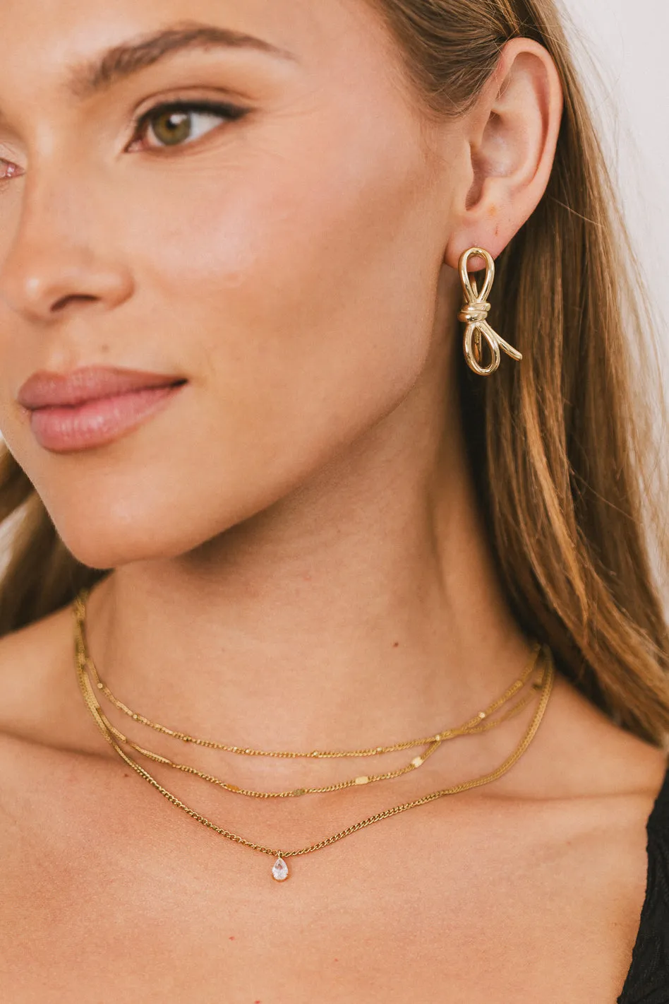 Sarah Bow Earrings sold by bohme product image thumbnail 2