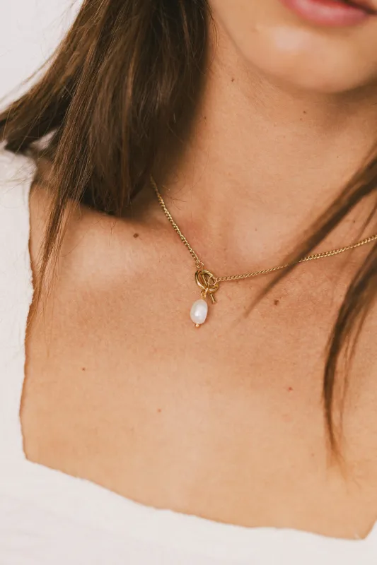 Elliot Pearl Necklace sold by bohme