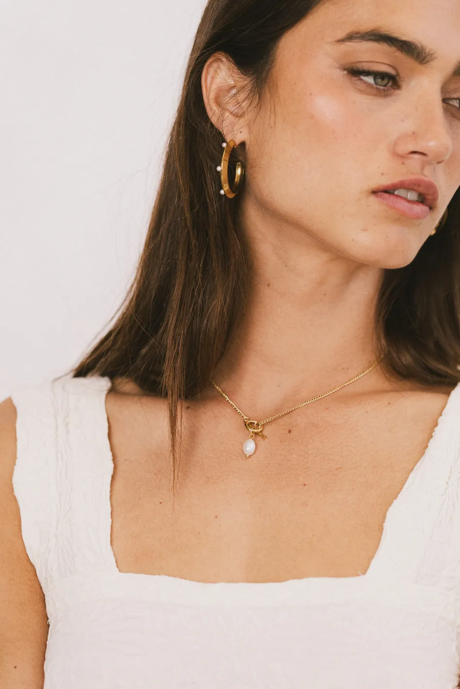 Elliot Pearl Necklace sold by bohme product image thumbnail 3