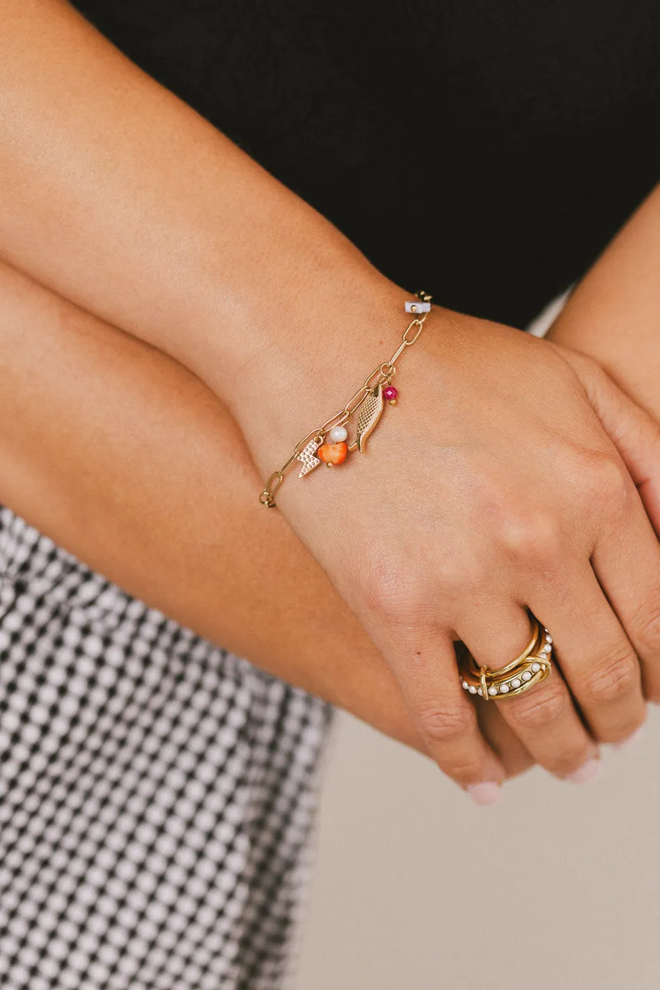 Lilith Charm Bracelet sold by bohme