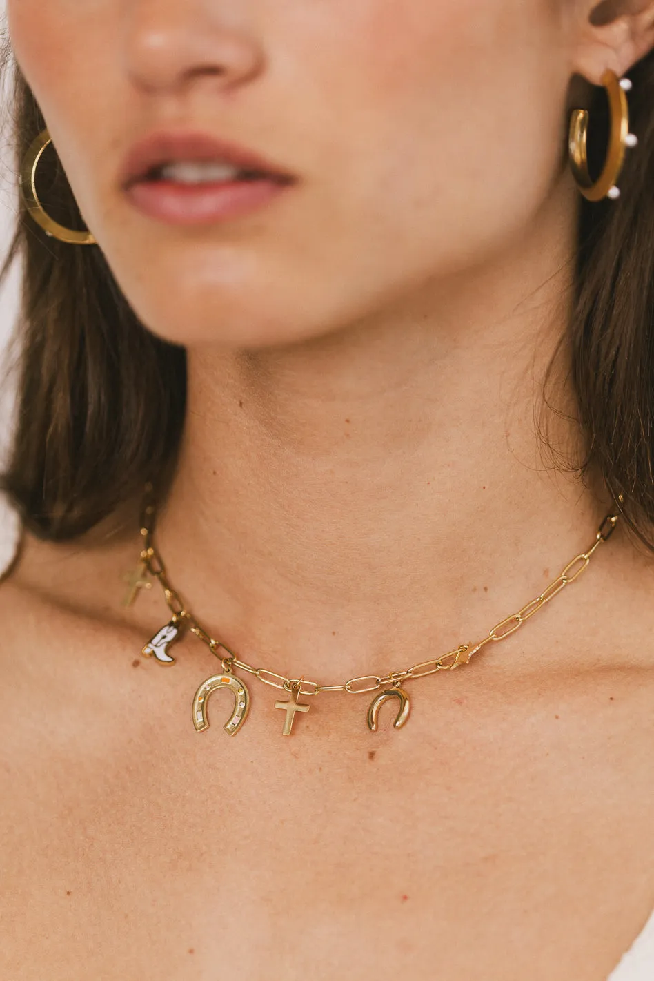 Jasper Charm Necklace sold by bohme product image thumbnail 3