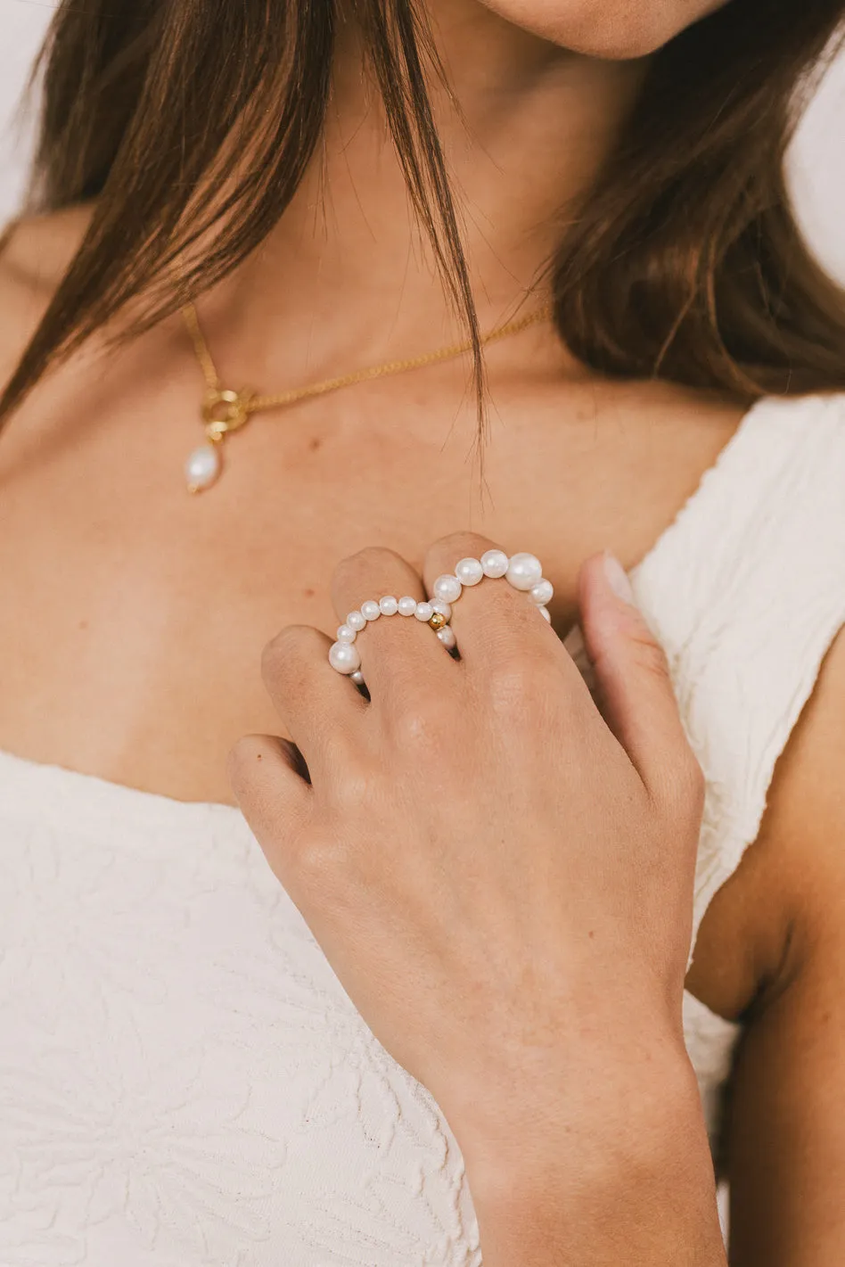 Gianna Pearl Ring sold by bohme product image thumbnail 2