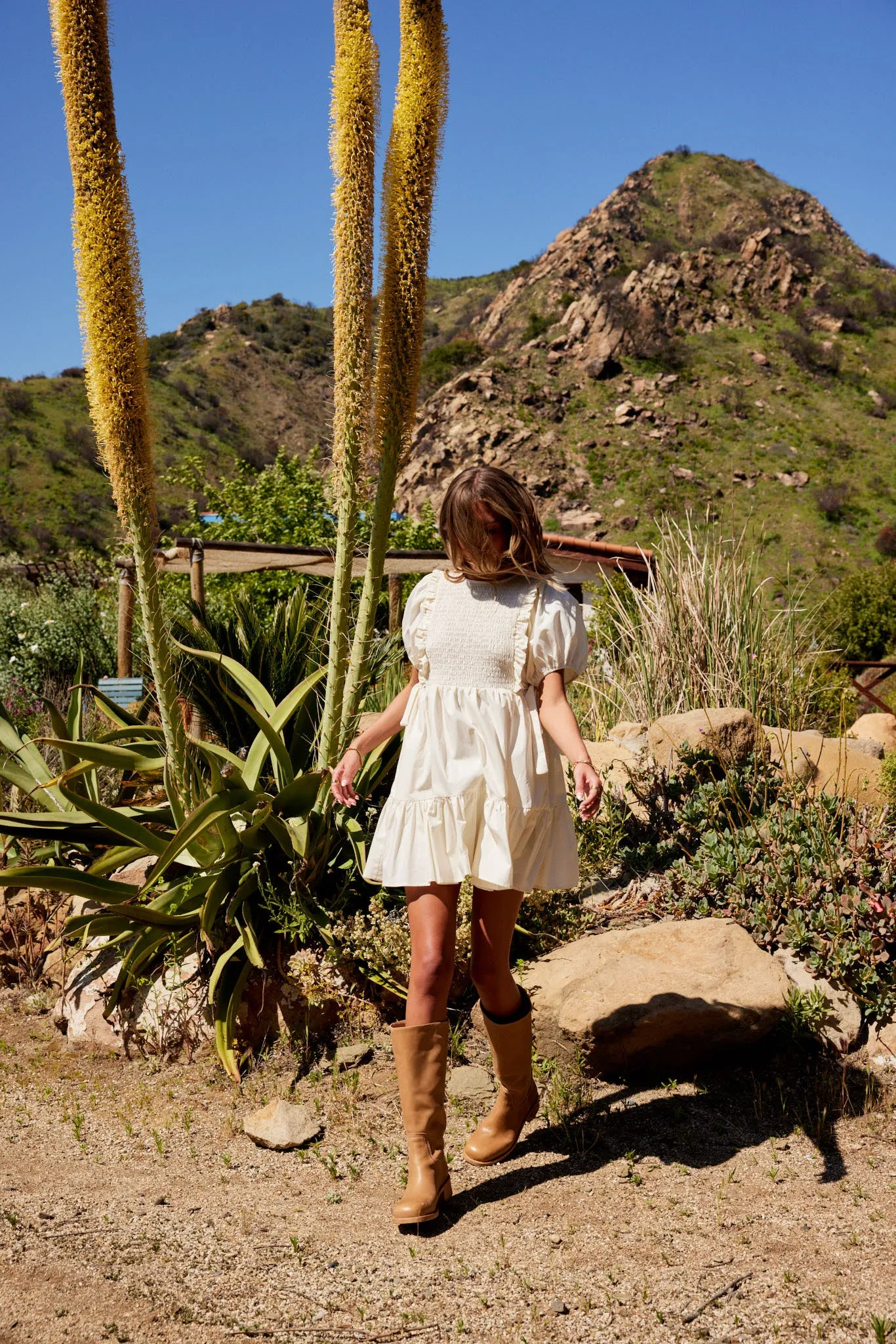 Mei Smocked Mini Dress - FINAL SALE sold by bohme product image thumbnail 5