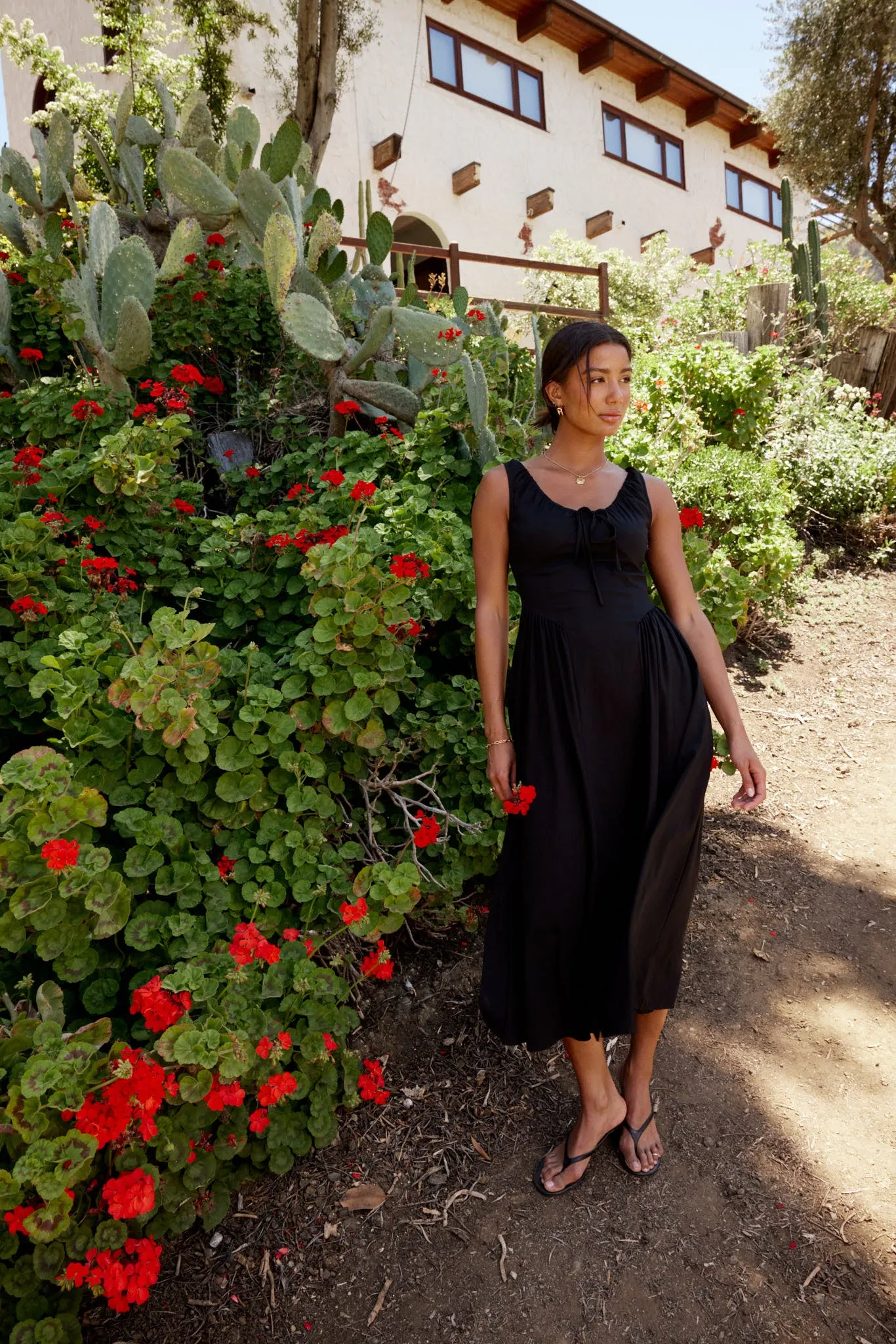 Barrett Midi Dress in Black - FINAL SALE sold by bohme product image thumbnail 5