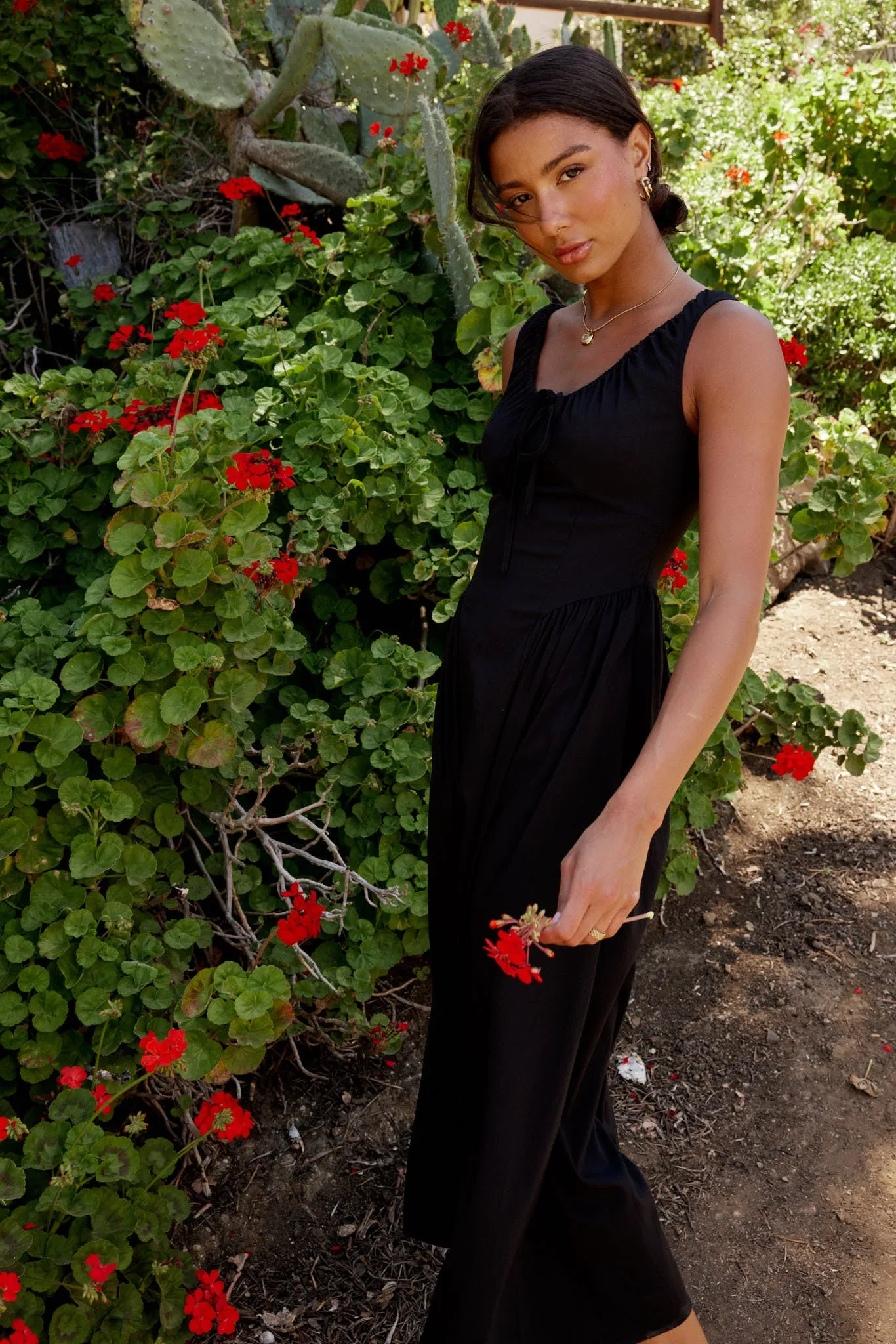 Barrett Midi Dress in Black - FINAL SALE sold by bohme product image thumbnail 3