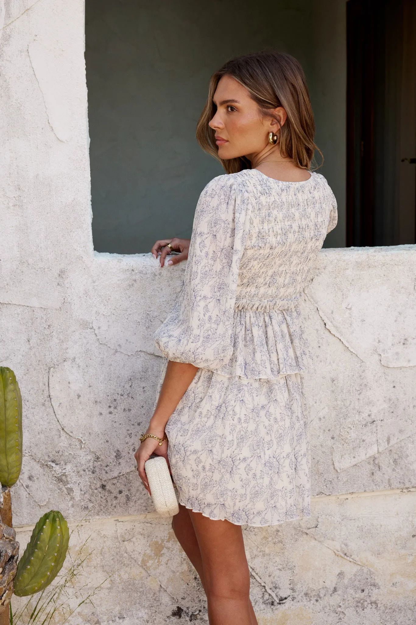 Hana Floral Mini Dress sold by bohme product image thumbnail 5