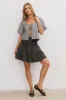 Ember Gingham Top in Black sold by bohme