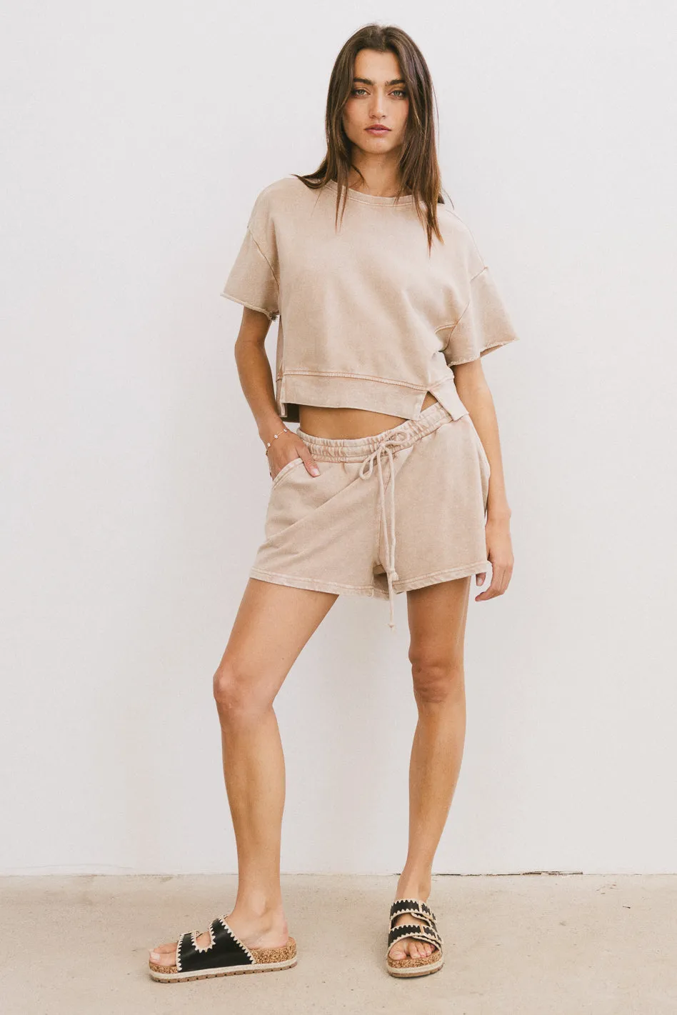 Willa Knit Top in Taupe - FINAL SALE sold by bohme product image thumbnail 2