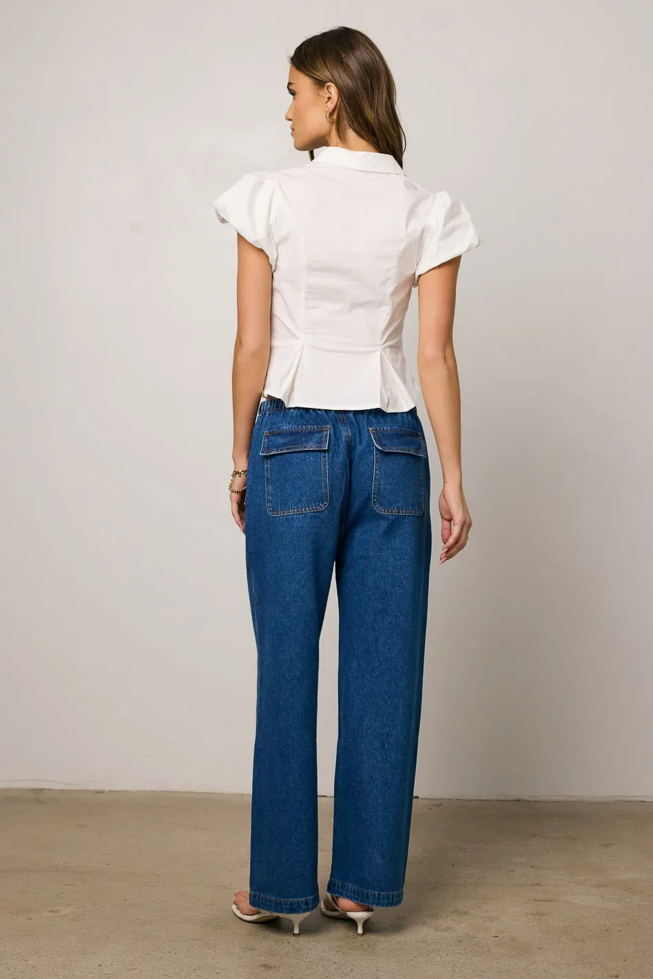 Rome Collared Button Up sold by bohme product image thumbnail 4