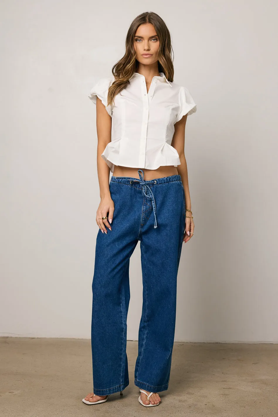 Rome Collared Button Up sold by bohme product image thumbnail 2