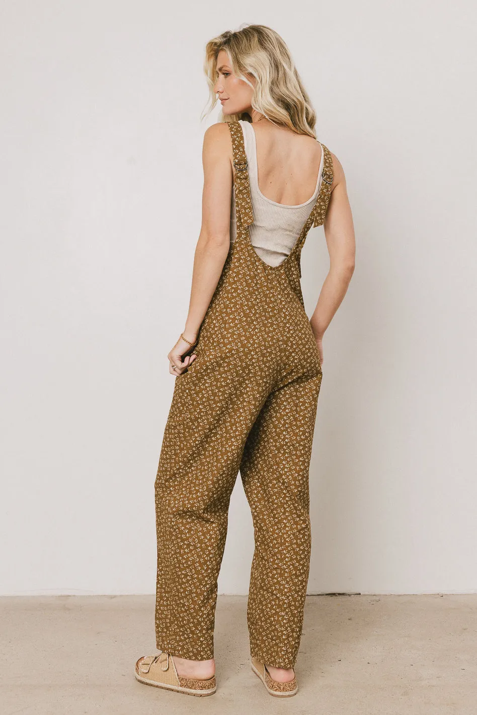Lillian Floral Overalls - FINAL SALE sold by bohme product image thumbnail 4