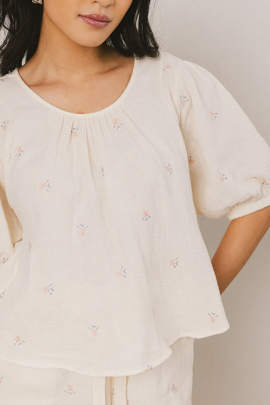 Elia Floral Top - FINAL SALE sold by bohme product image thumbnail 2