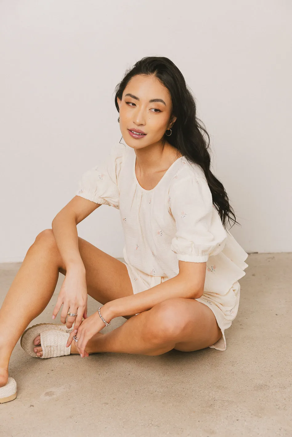 Elia Floral Top - FINAL SALE sold by bohme product image thumbnail 3