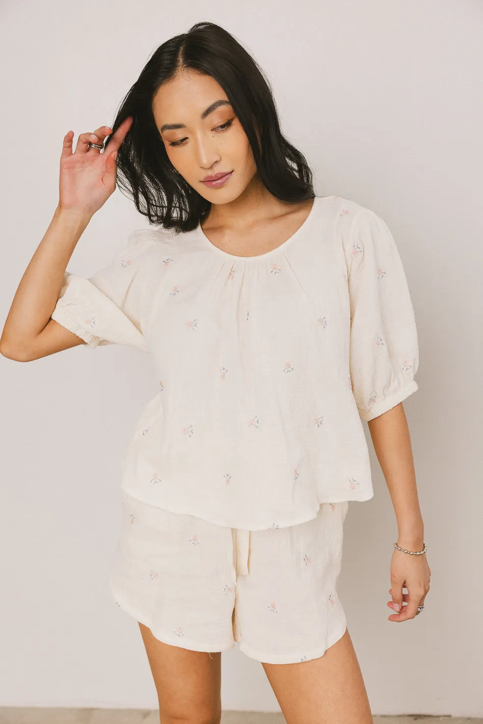 Elia Floral Top - FINAL SALE sold by bohme product image thumbnail 5