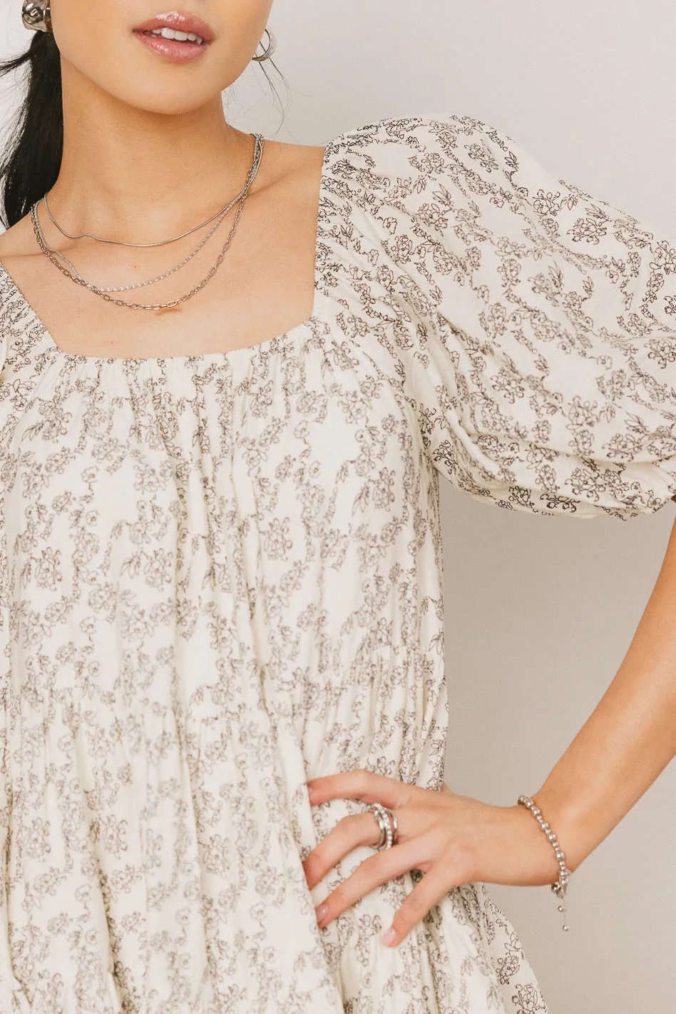 Dakota Floral Mini Dress sold by bohme product image thumbnail 2