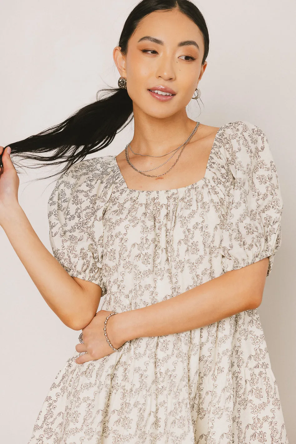 Dakota Floral Mini Dress sold by bohme product image thumbnail 5