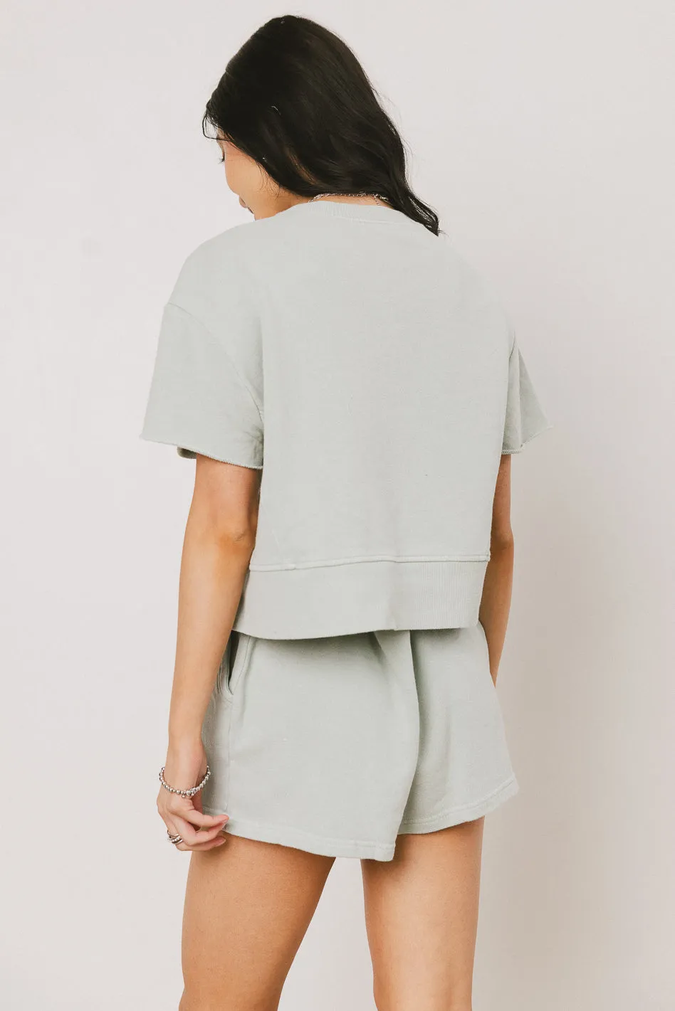 Willa Knit Top in Sage - FINAL SALE sold by bohme product image thumbnail 2