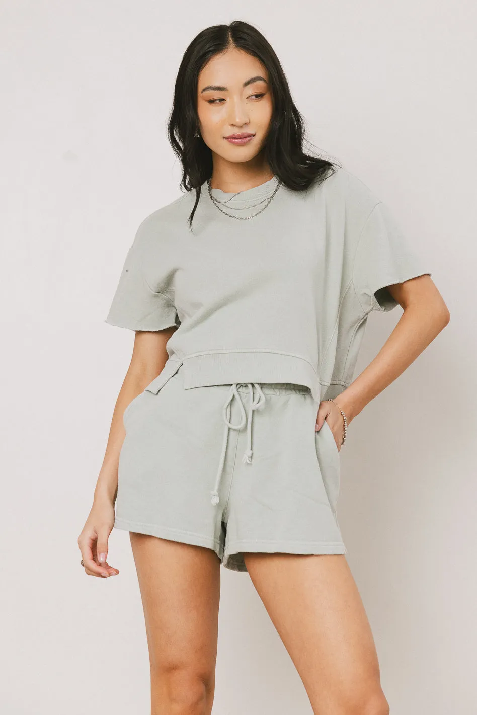 Willa Knit Top in Sage - FINAL SALE sold by bohme product image thumbnail 4