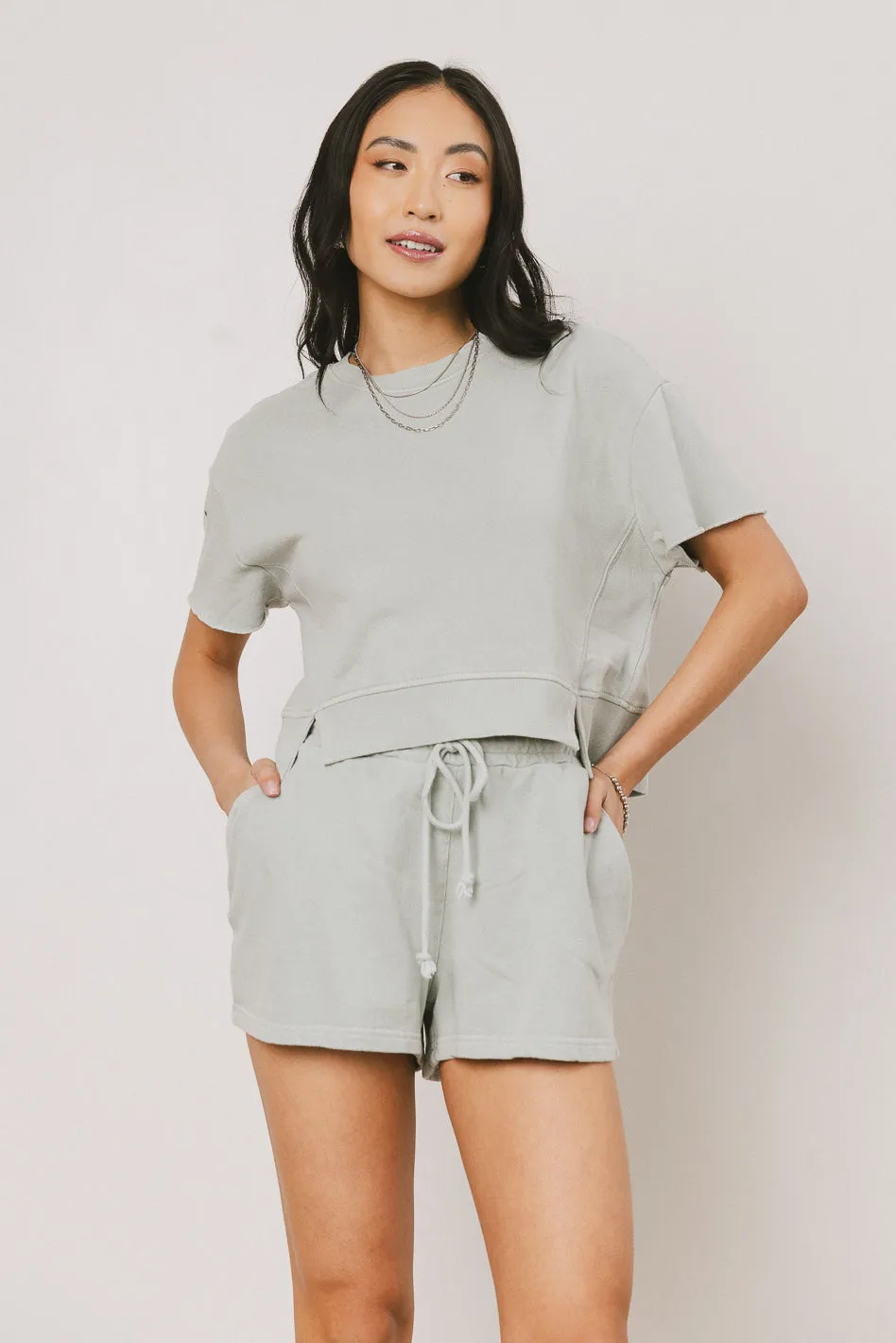 Willa Knit Top in Sage - FINAL SALE sold by bohme product image thumbnail 3