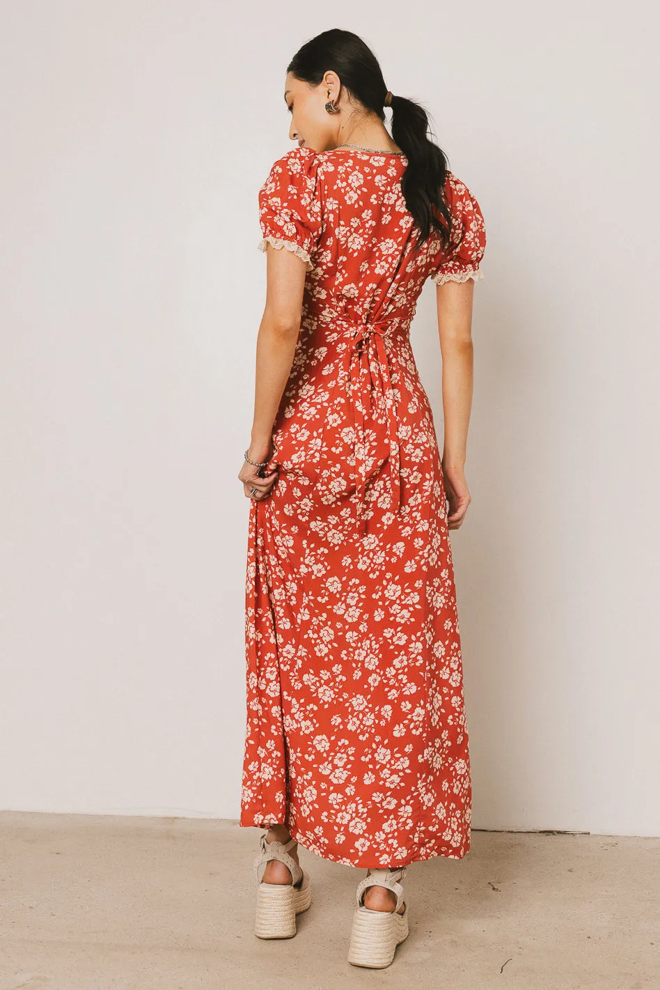 Camden Floral Maxi Dress sold by bohme product image thumbnail 4