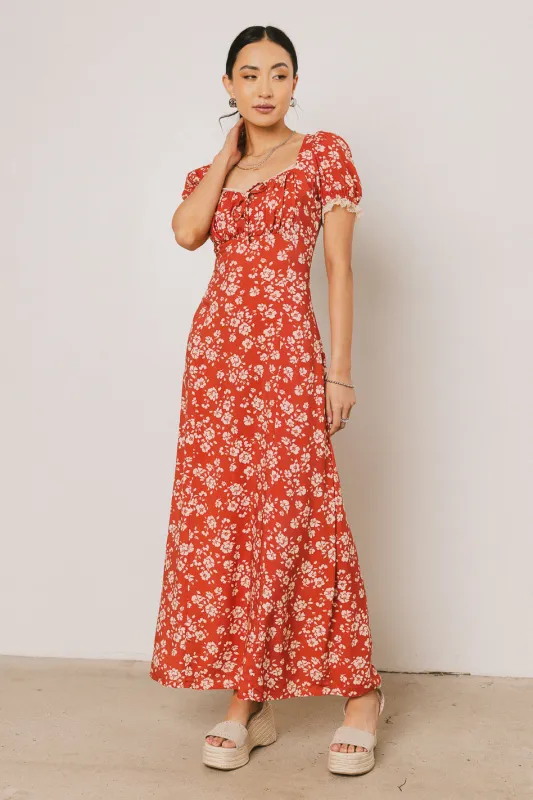 Camden Floral Maxi Dress sold by bohme