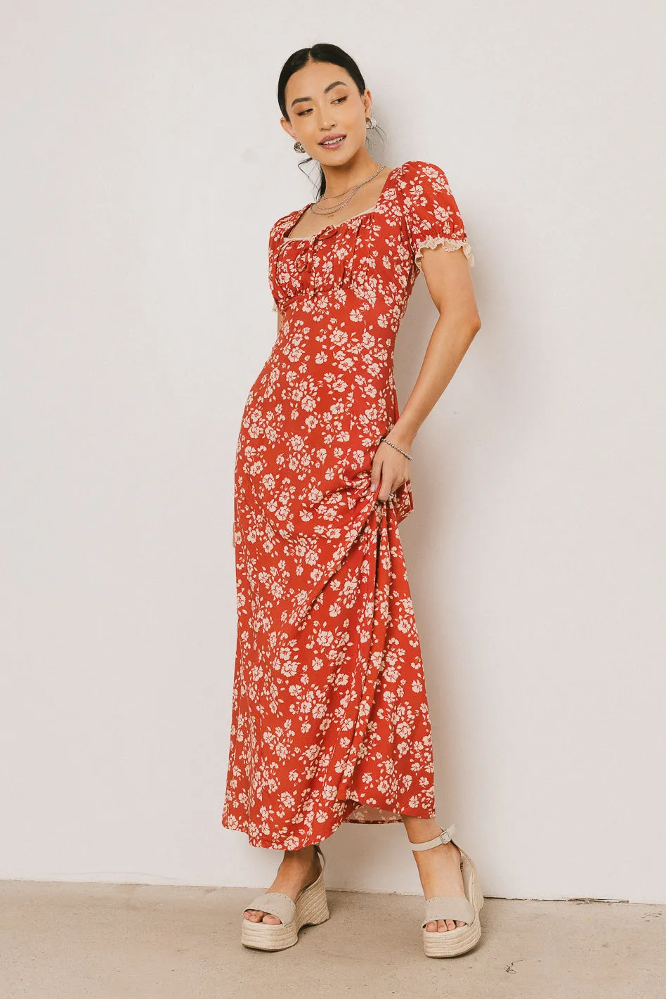 Camden Floral Maxi Dress sold by bohme product image thumbnail 3