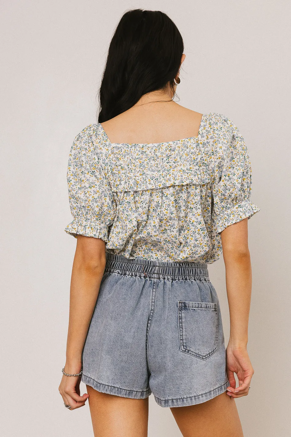 Raven Shorts in Medium Wash - FINAL SALE sold by bohme product image thumbnail 4