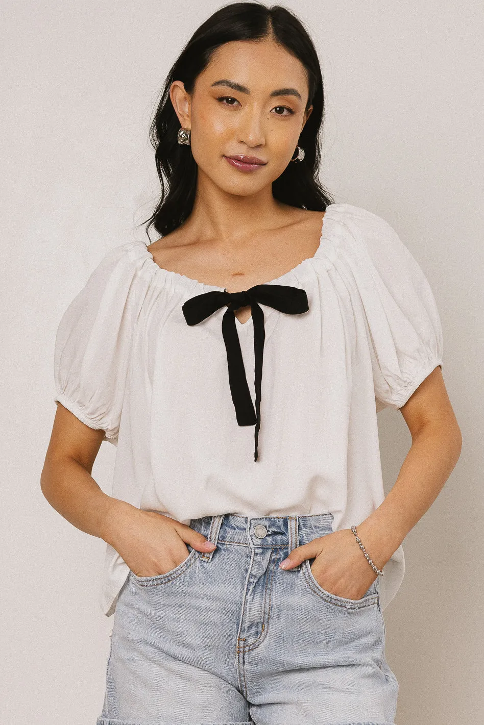 Alani Sheer Blouse - FINAL SALE sold by bohme product image thumbnail 4