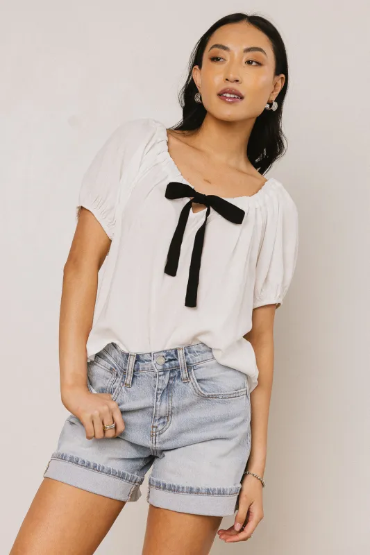 Alani Sheer Blouse sold by bohme