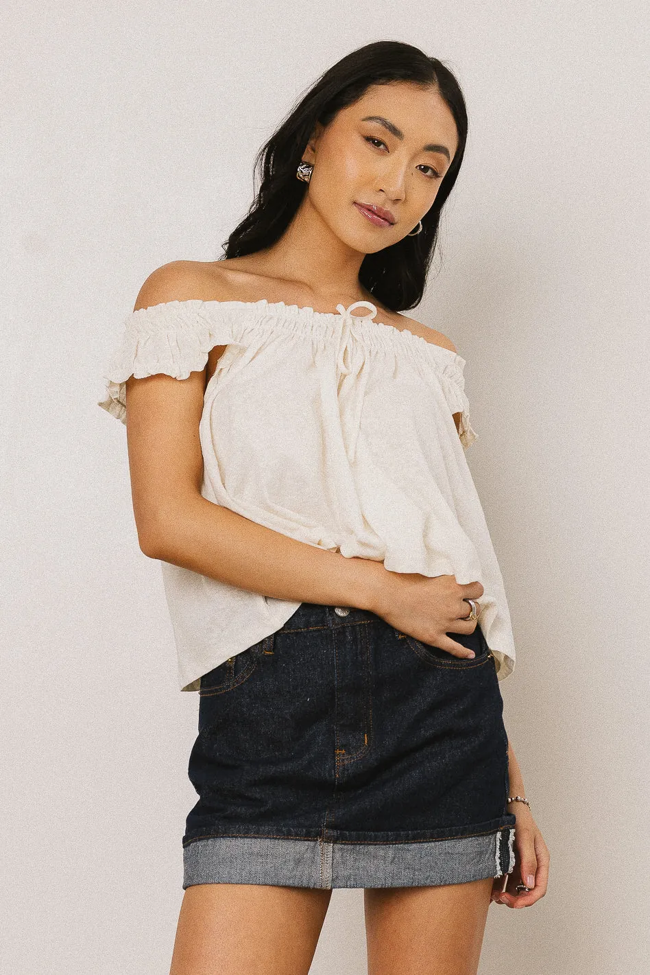 Chelsea Denim Mini Skirt - FINAL SALE sold by bohme product image thumbnail 2